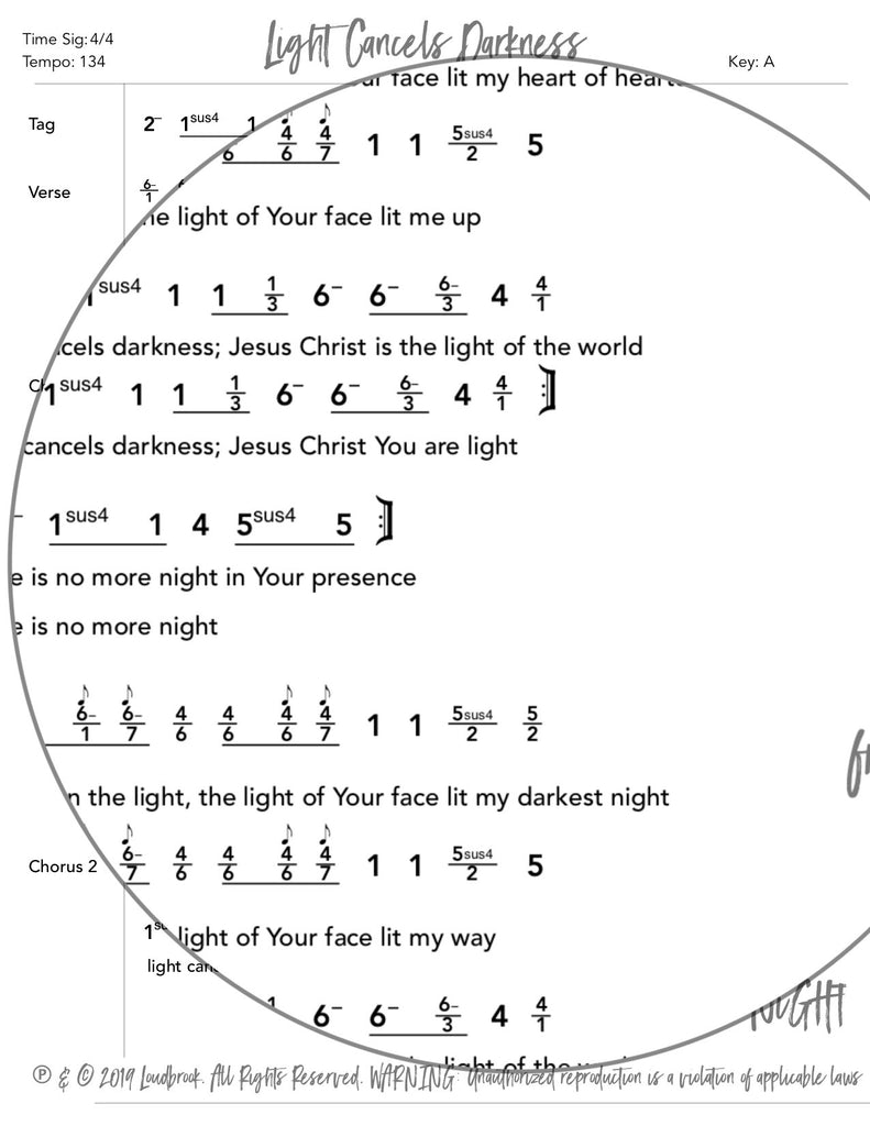 No MoRE NiGHT Worship Charts For Worldwide Music Leaders